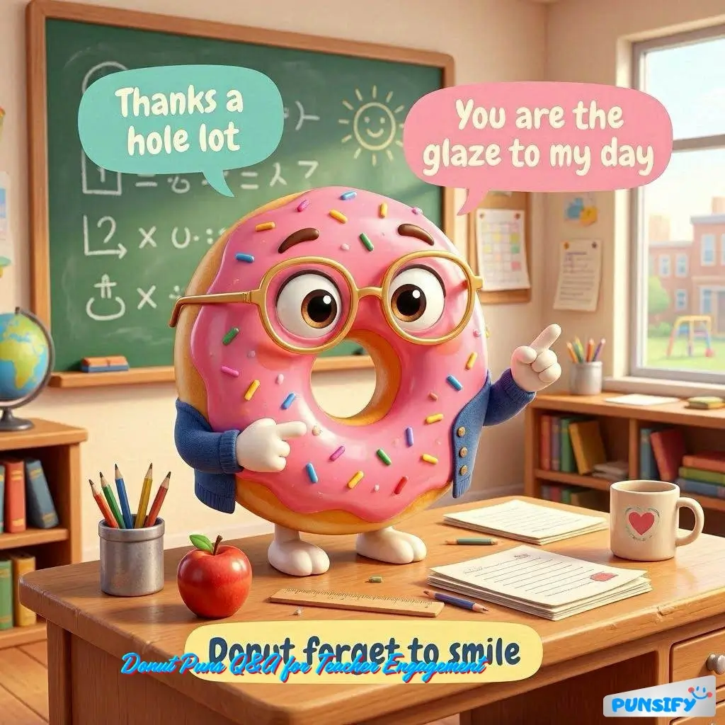 169+ Hilarious Donut Puns & Jokes For Teachers That Will Make Class Sweet and Fun