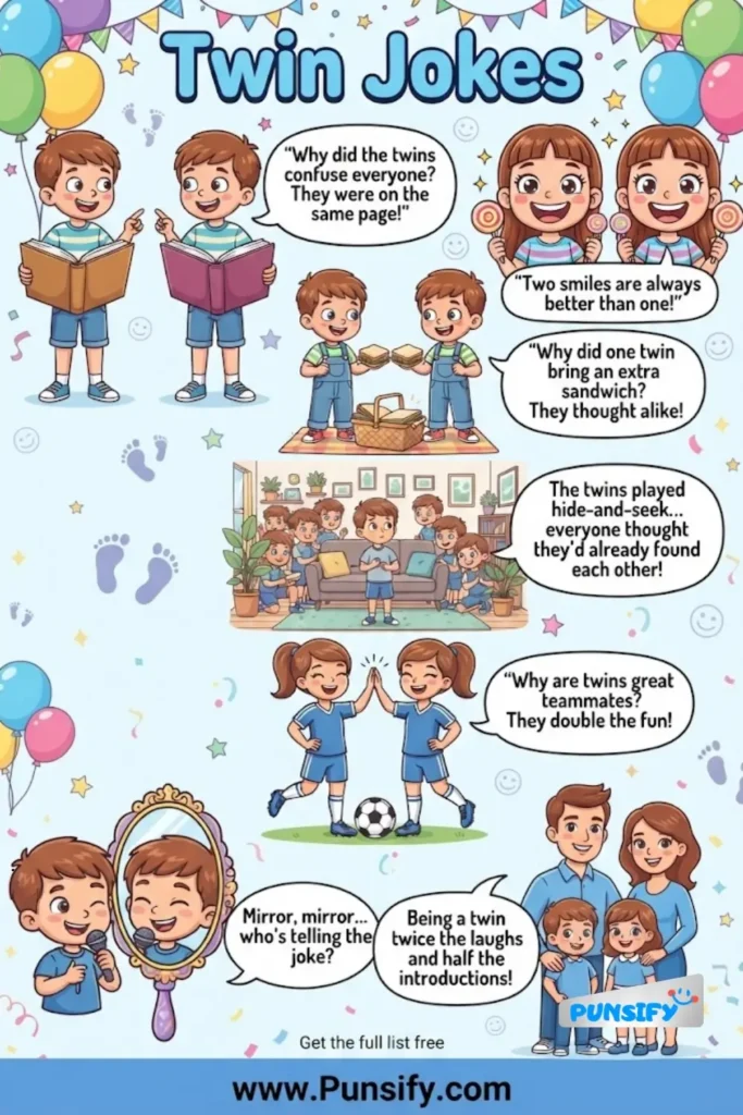 Double the Laughs: Twin Jokes and 137+ Giggles Galore in 2026