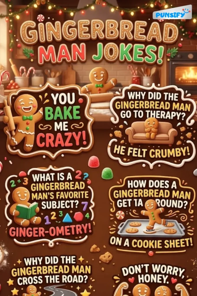 169+ Whisk-tastic Gingerbread Man Jokes to Crumble You Up