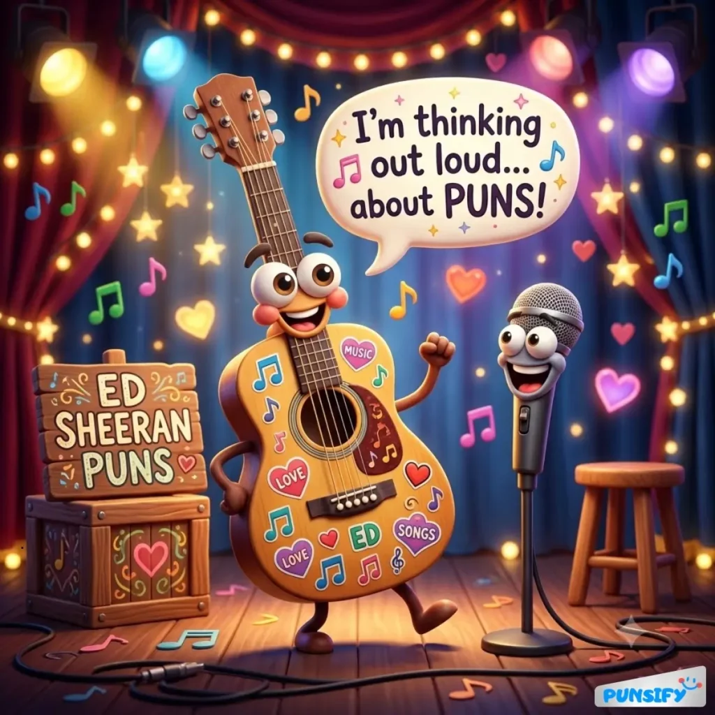 Ed Sheeran Puns