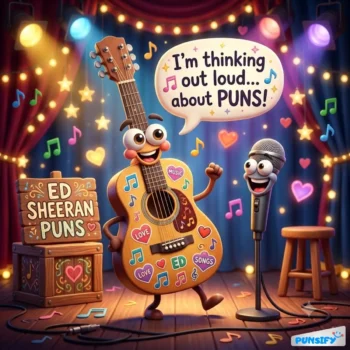 167+ Ed Sheeran Puns That Will Make You Sing with Laughter