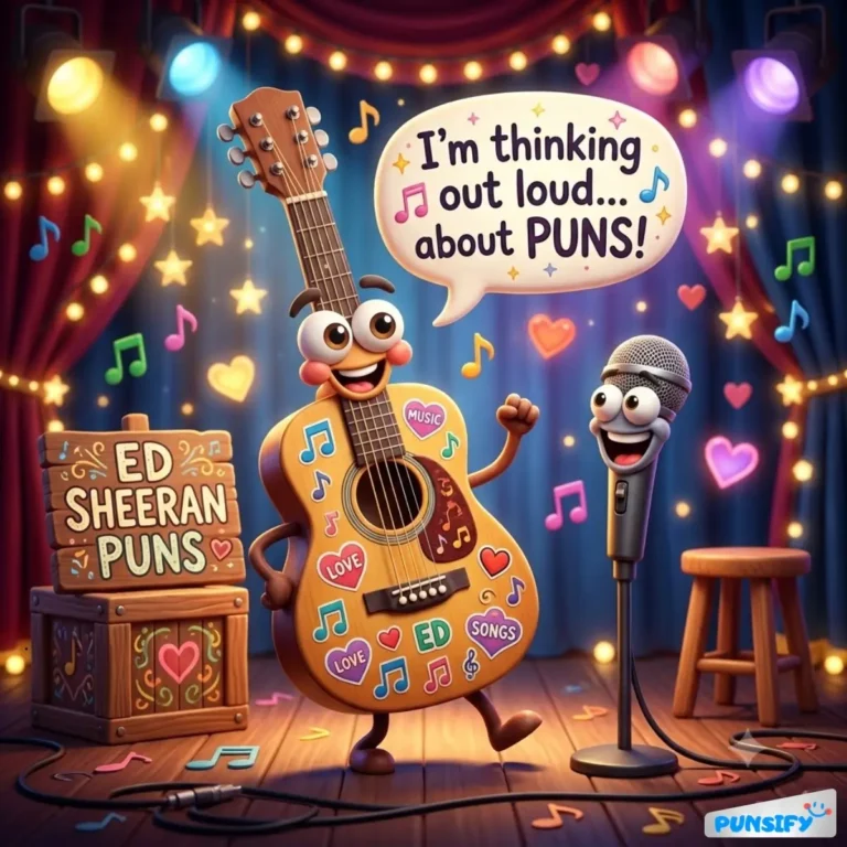 Ed Sheeran Puns