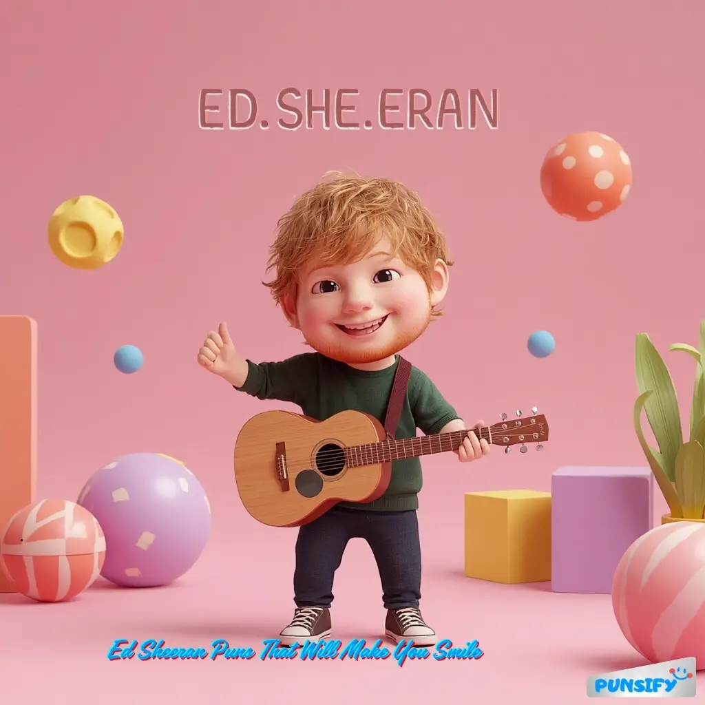167+ Ed Sheeran Puns That Will Make You Sing with Laughter
