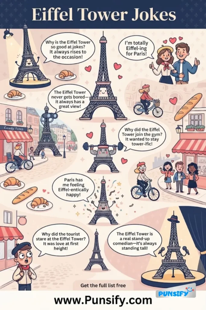 153+ Punbelievable Eiffel Tower Jokes That Will Elevate Your Laughs in 2026