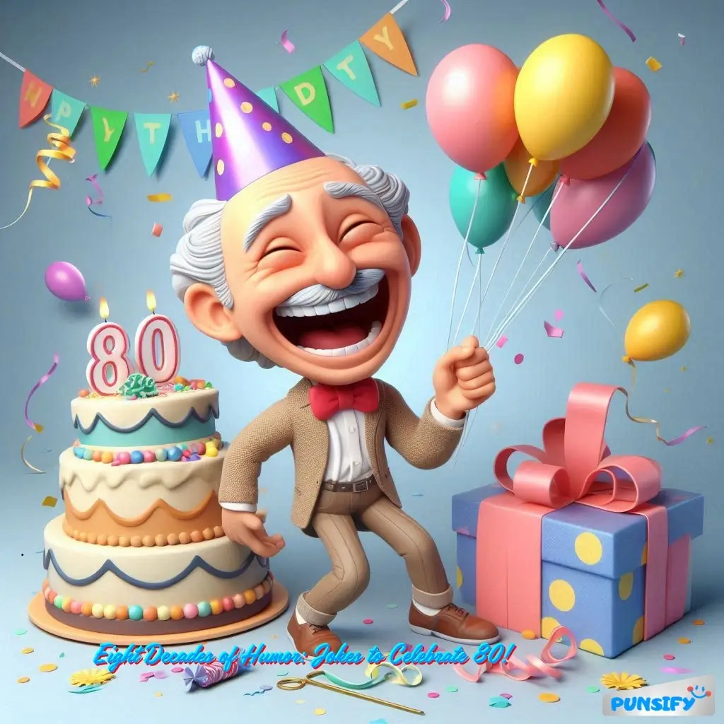 167+ Hilarious 80th Birthday Jokes That'll Make You Laugh Out Loud and Age Gracefully