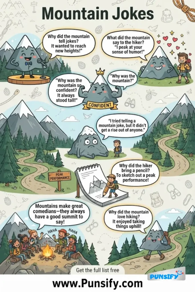 157+ Hilarious Mountain Jokes to Elevate Your Humor and Bring Joy in 2026