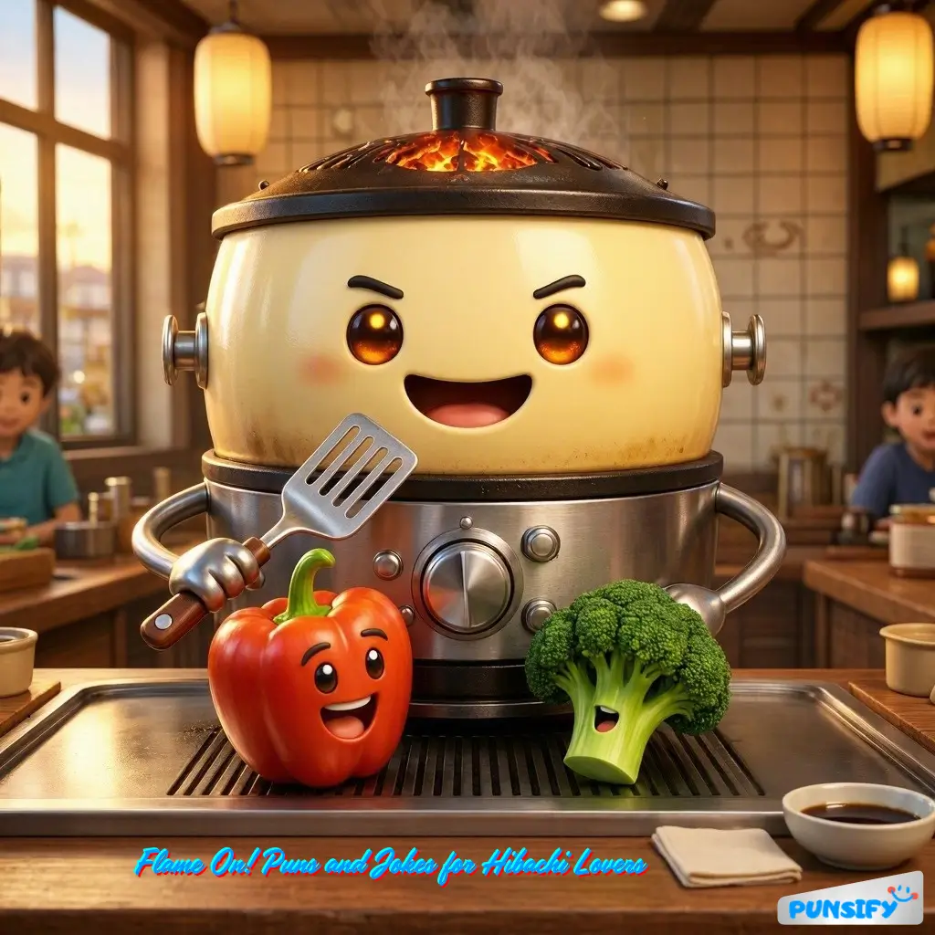 153+ Sizzling Laughs and Hibachi Jokes that Grill You with Puns!