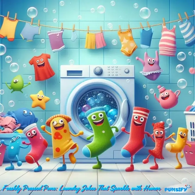 Freshly Pressed Puns Laundry Jokes That Sparkle with Humor