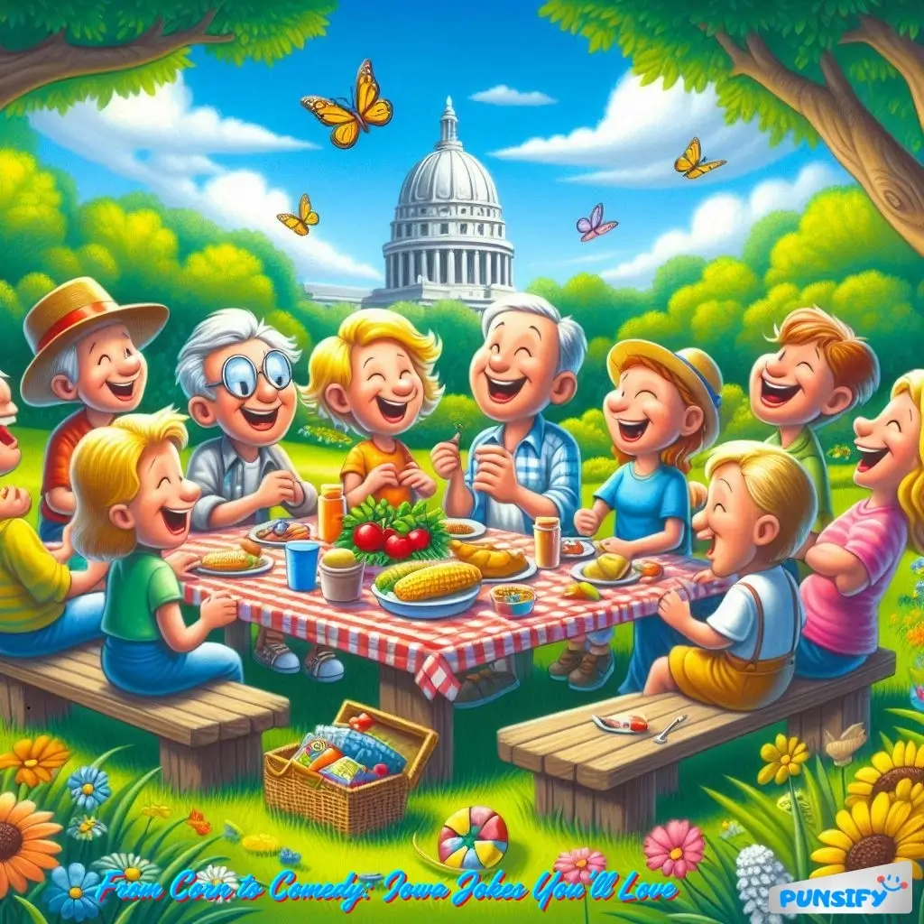 175+ Chuckles Galore with Iowa Jokes and Puns That'll Farm Your Funny Bone