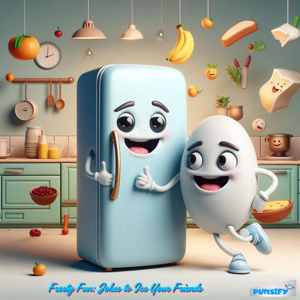 Chillin' with a Side of Laughter: Refrigerator Jokes and Puns 149+ to Keep You Cool