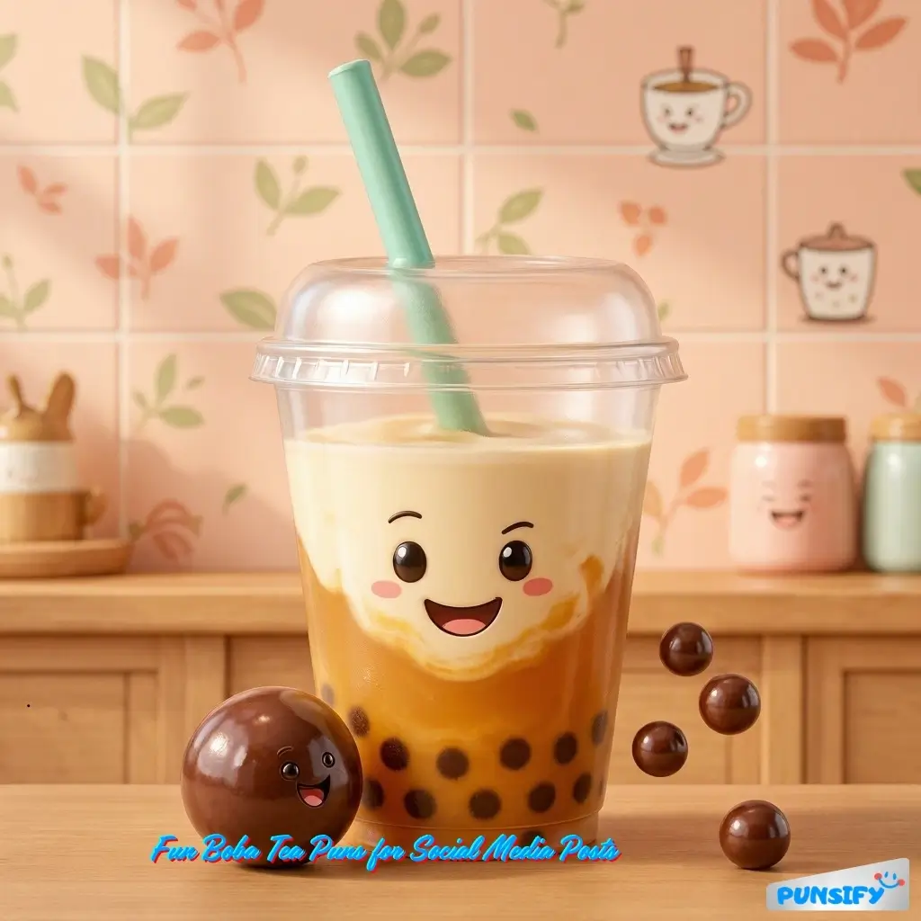 175+ Hilarious Boba Tea Puns to Sip and Smile Your Way Through Life