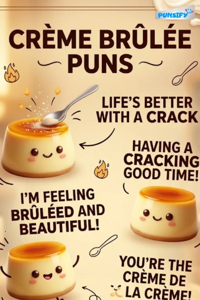 163+ Hilarious Creme Brulee Puns That Will Delight and Inspire Smiles