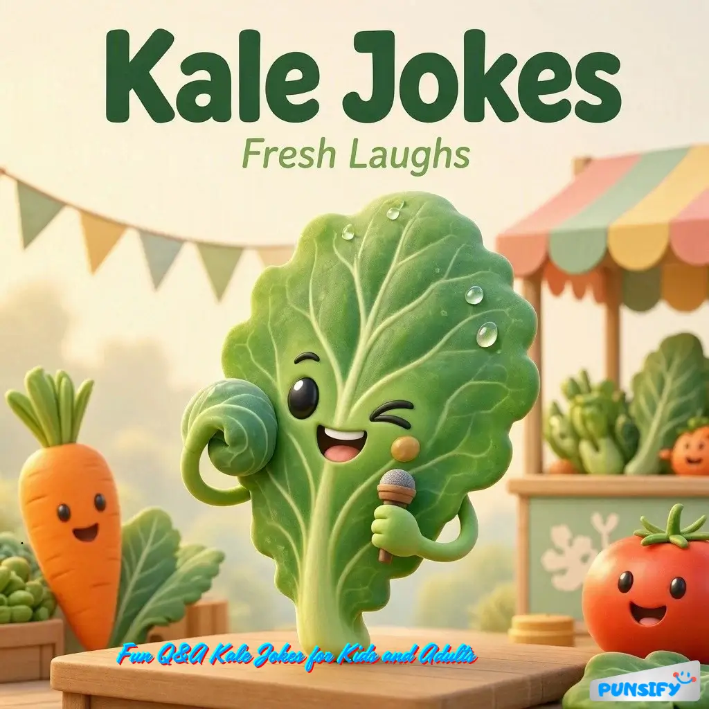 165+ Hilarious Kale Jokes That Will Leaf You Laughing All Day Long