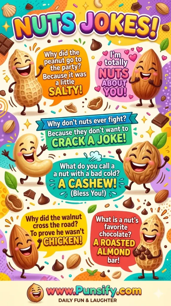 157+ Hilarious Nuts Jokes That Will Crack You Up and Brighten Your Day