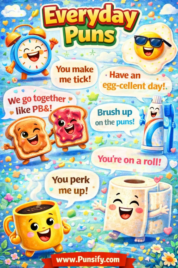 175+ Hilarious Everyday Puns to Brighten Your Day and Spark Joy