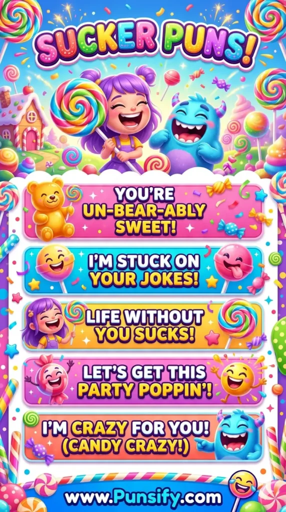 193+ Hilarious Sucker Puns That Will Make You Smile and Chuckle