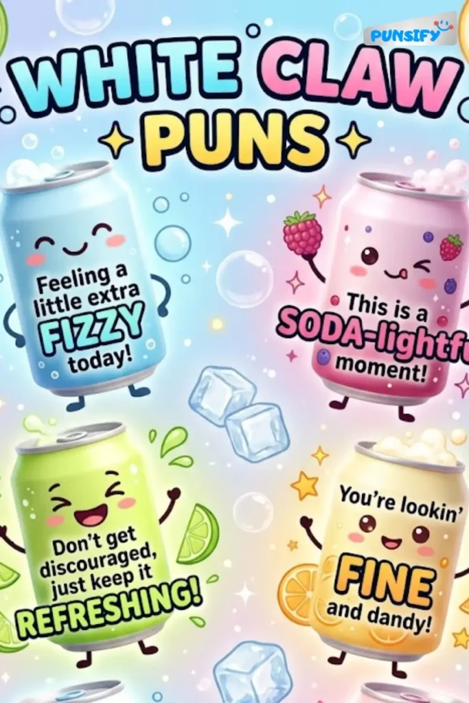 195+ Hilarious White Claw Puns That Will Make You Laugh Out Loud