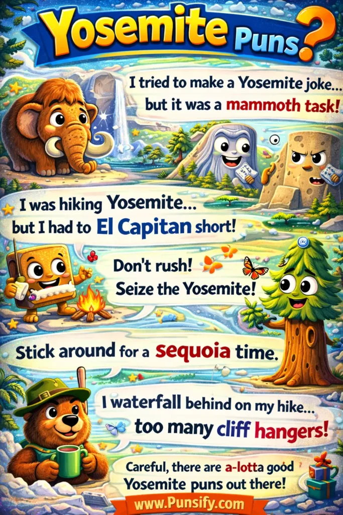 173+ Hilarious Yosemite Puns to Elevate Your Nature Humor Game