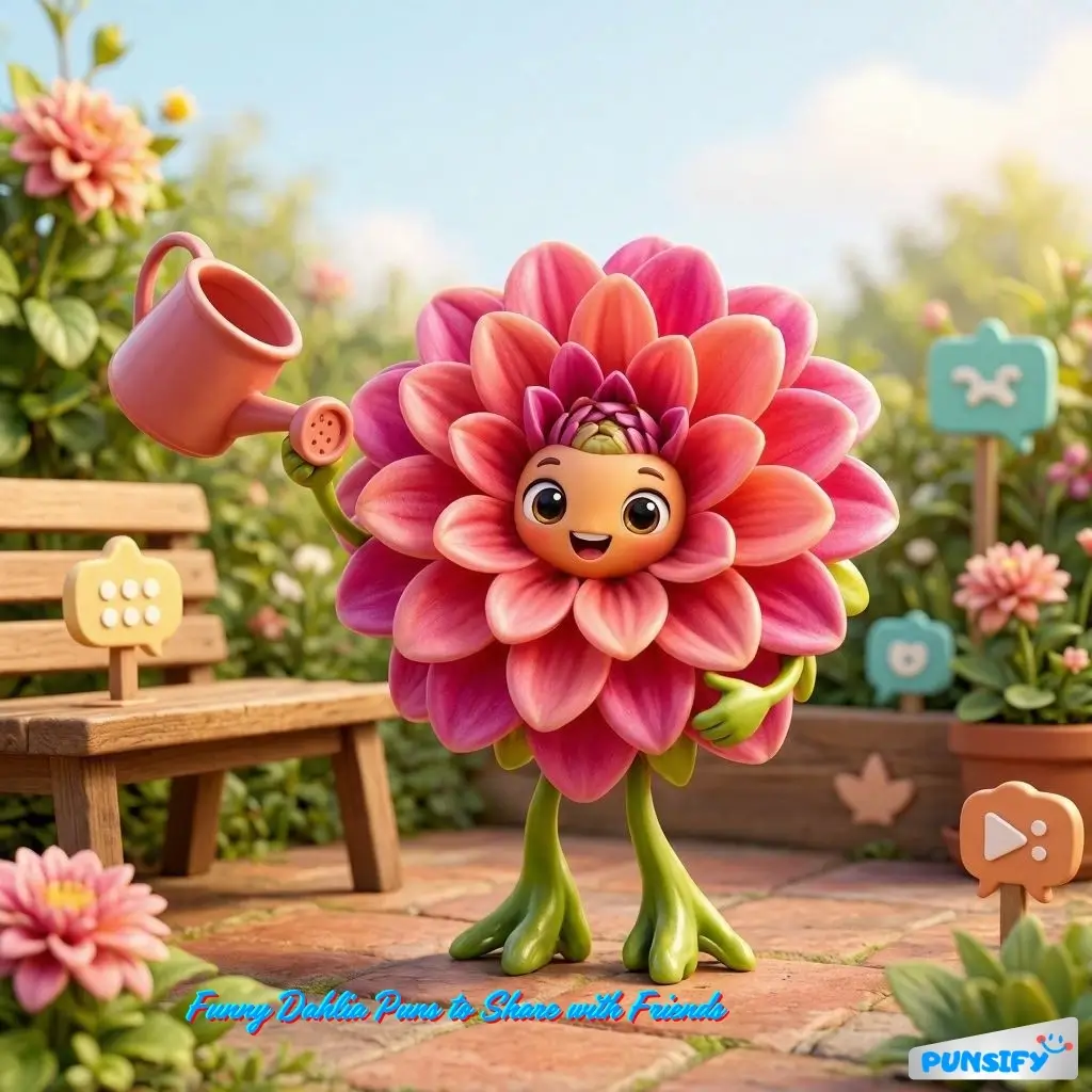 179+ Hilarious Dahlia Puns to Bloom Your Day with Laughter and Joy