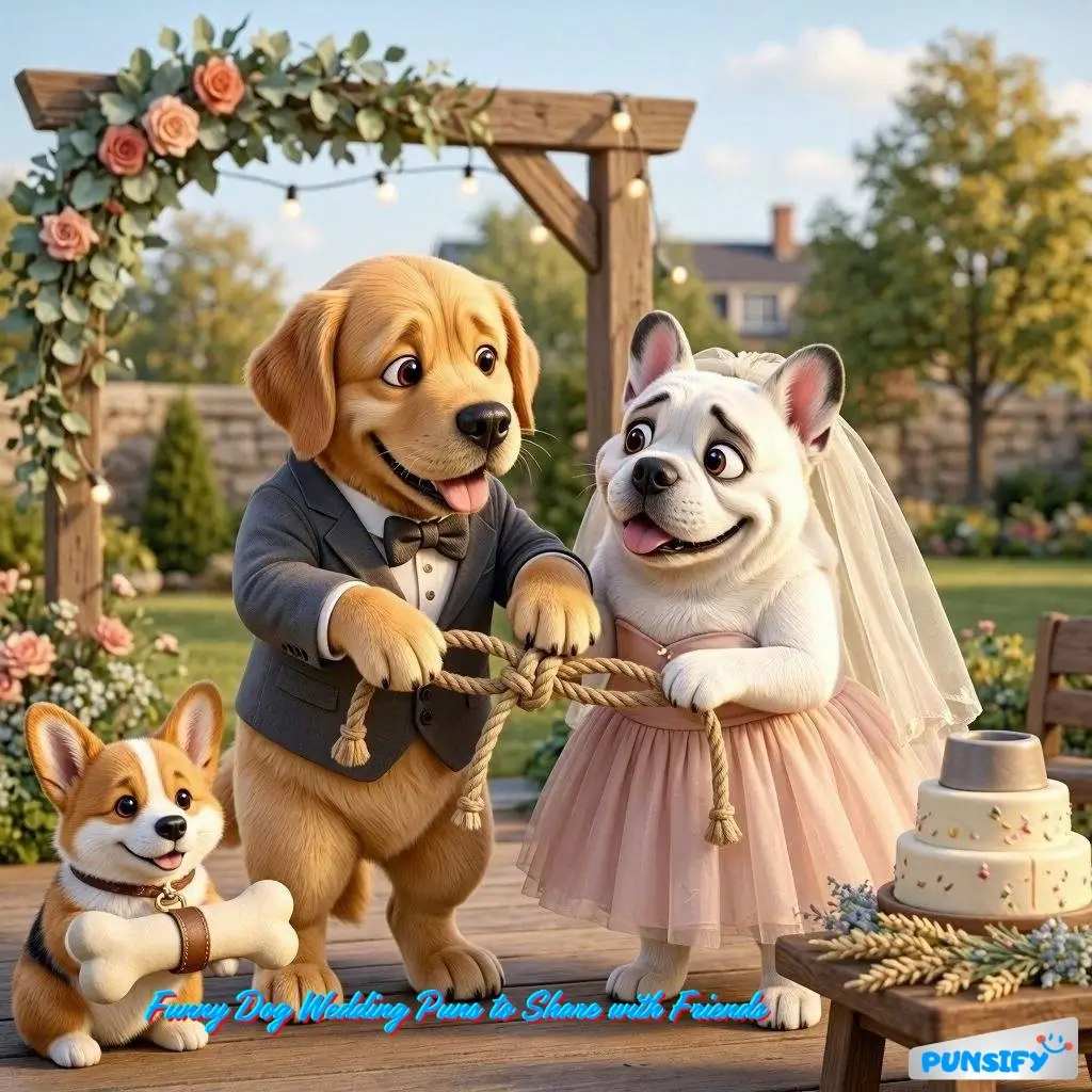 185+ Dog Wedding Puns for a Pawsitively Fun Celebration in 2026