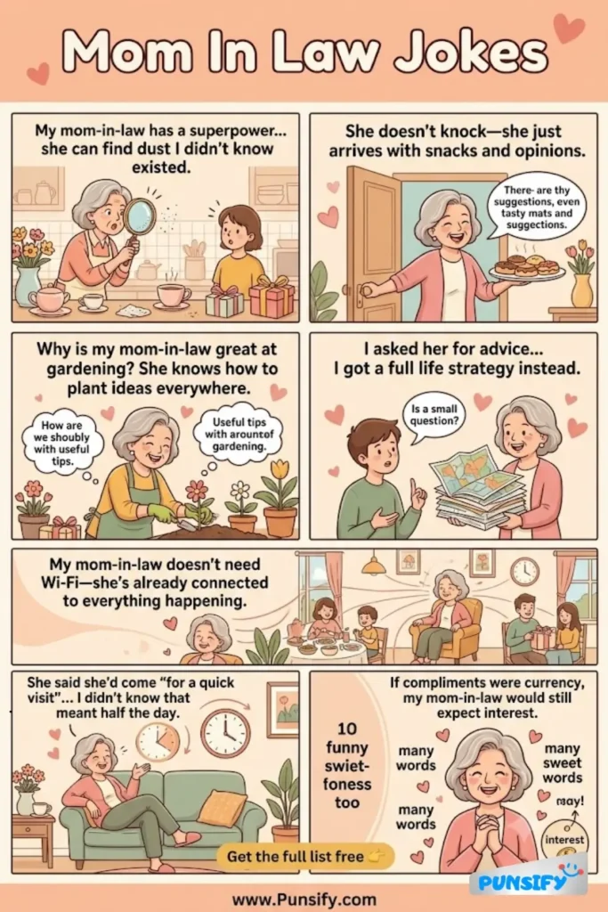 195+ Hilarious Mom In Law Jokes & Puns That Will Make You Laugh Out Loud