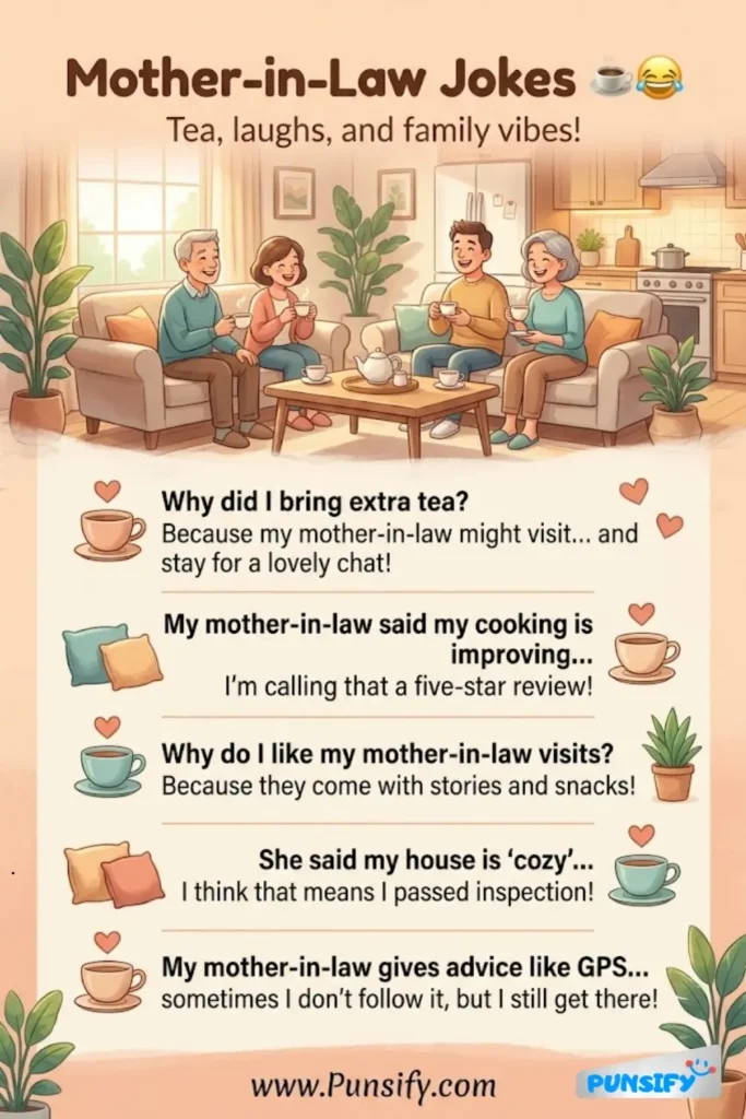 165+ Hilarious Mother In Law Jokes and Puns for Laughs That Bring Families Together