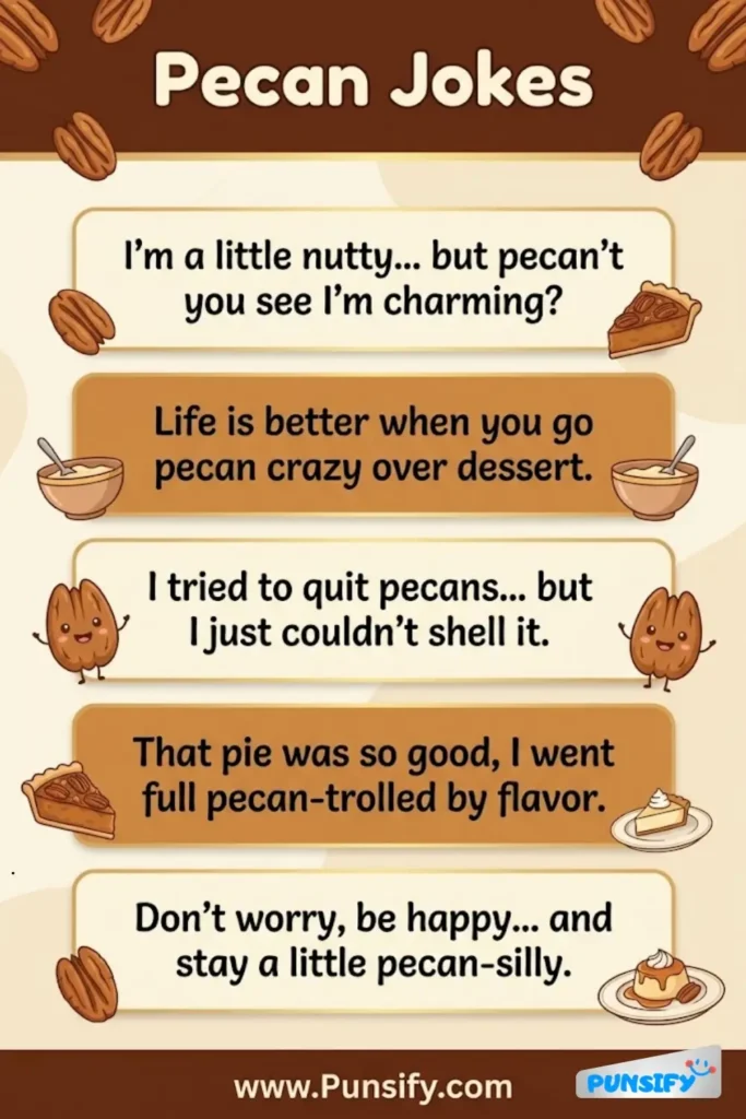165+ Hilarious Pecan Jokes and Puns That Will Crack You Up and Delight Everyone
