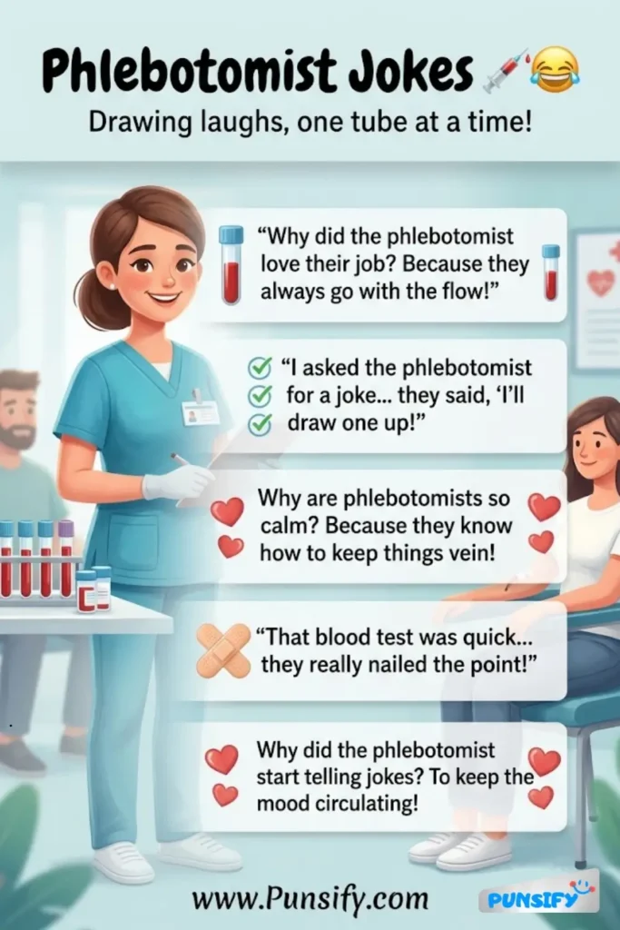 167+ Hilarious Phlebotomist Jokes and Puns to Make You Laugh and Smile Brightly