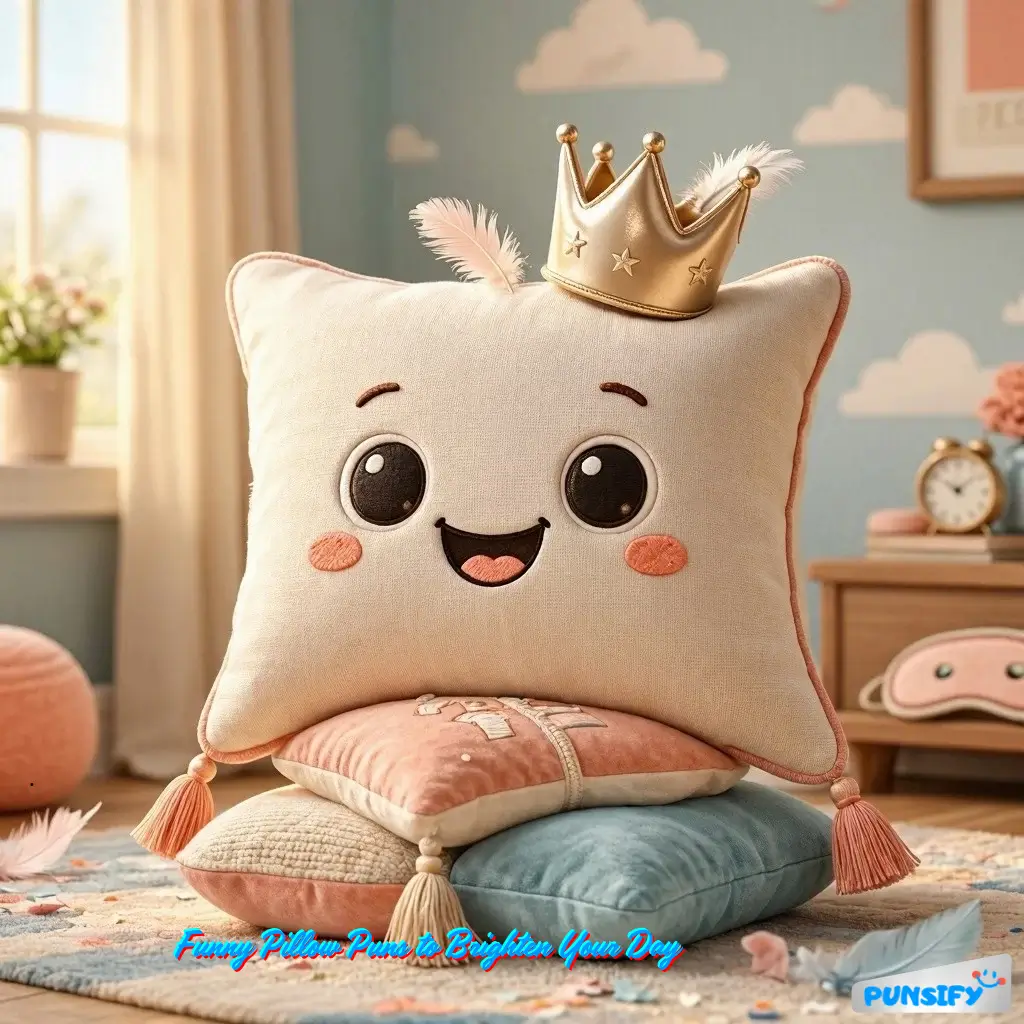 195+ Hilarious Pillow Puns to Make You Smile and Snooze with Joy