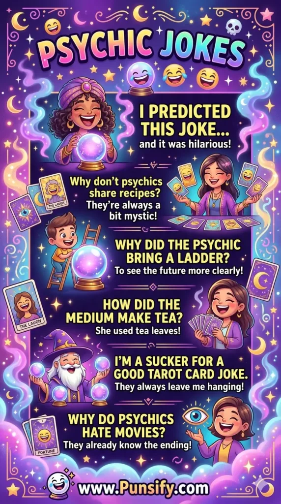 195+ Hilarious Psychic Jokes to Tickle Your Funny Bone and Mind