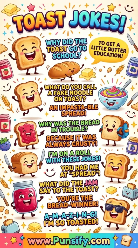 153+ Hilarious Toast Jokes to Elevate Your Next Celebration with Laughter