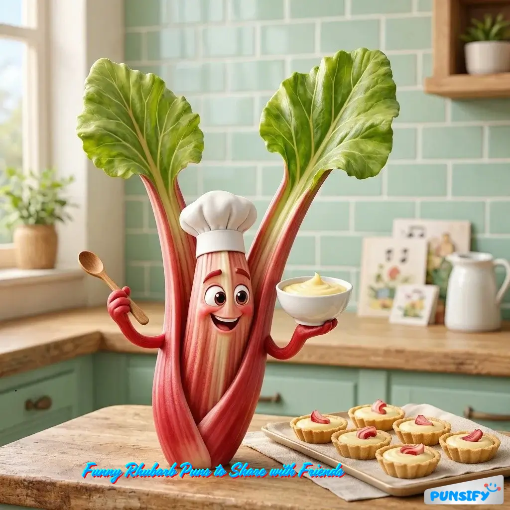 185+ Rhubarb Puns to Make You Laugh and Brighten Your Day