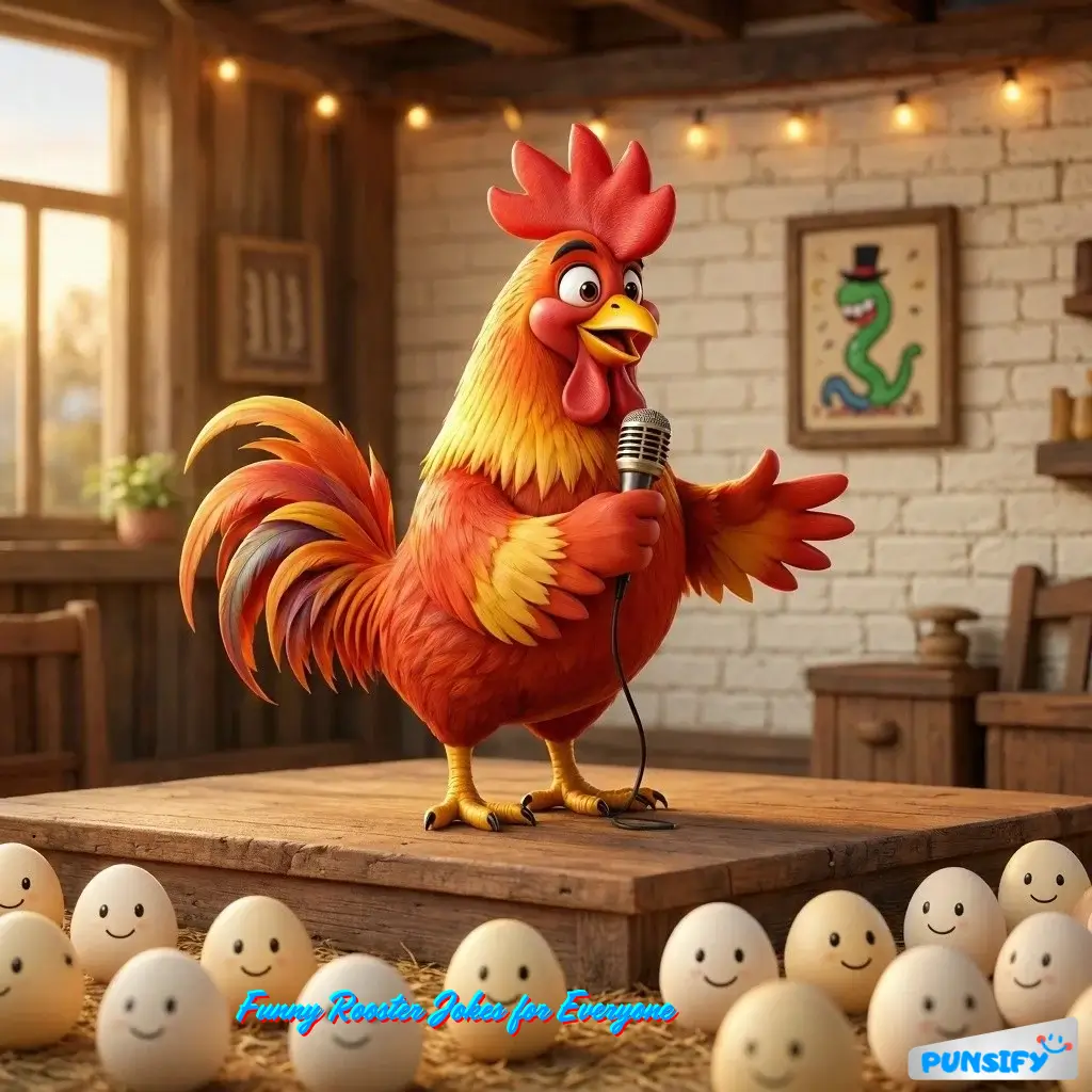 147+ Rooster Jokes That Will Make You Chuckle All Day Long in 2026