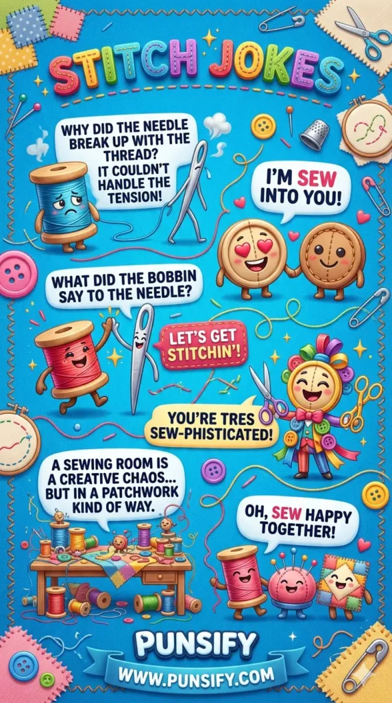 169+ Hilarious Stitch Jokes That Will Keep You in Stitches All Day