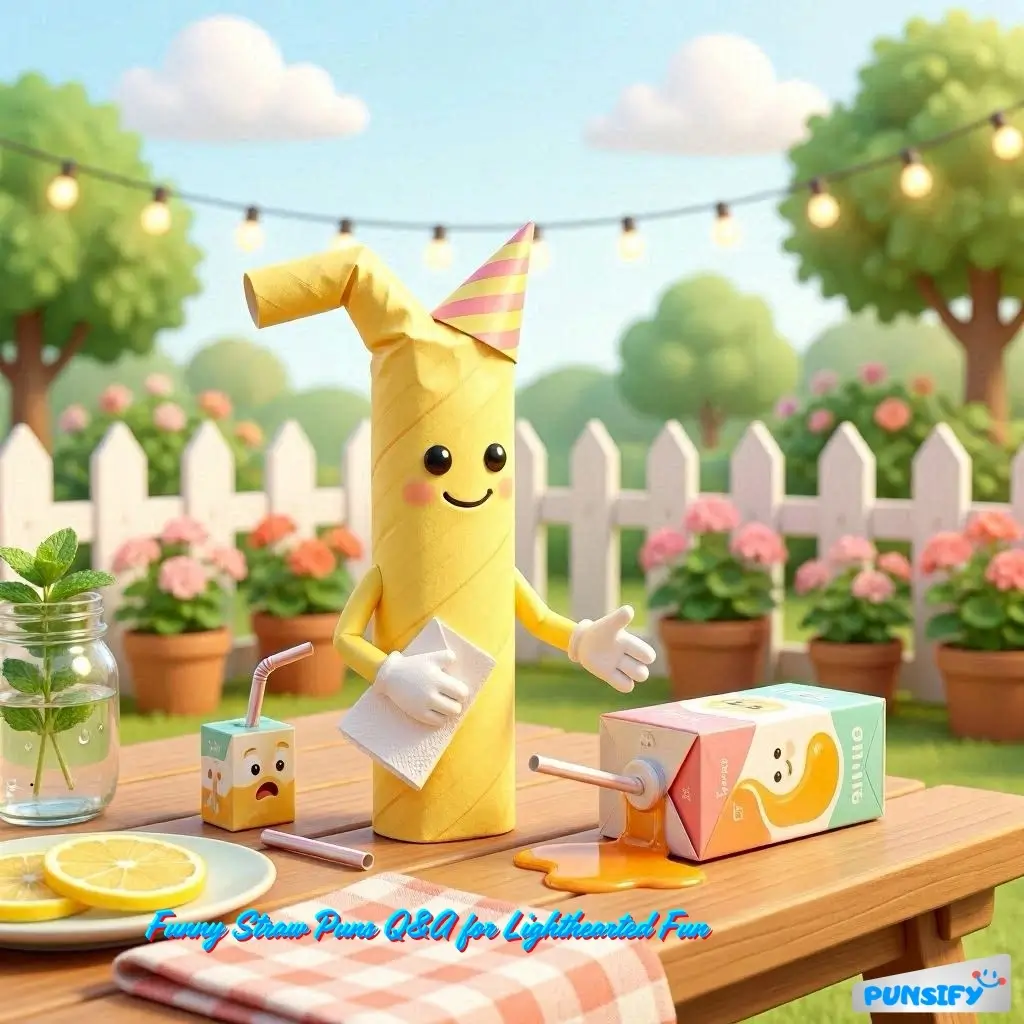 153+ Hilarious Straw Puns & Jokes That Will Make You Sip with Laughter