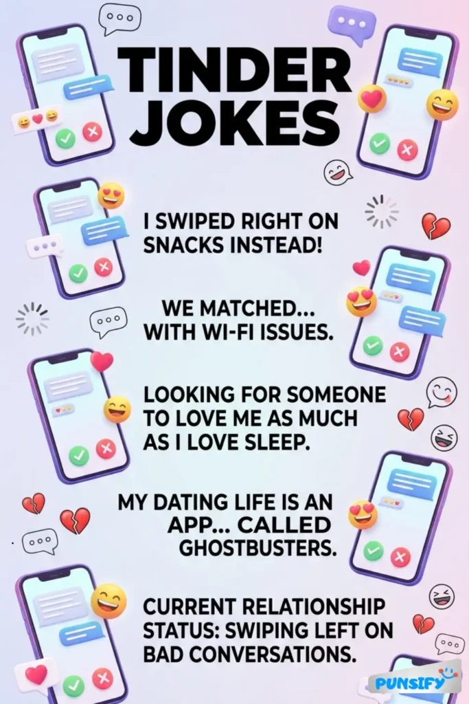 169+ Hilarious Tinder Jokes to Ignite Your Dating App Humor Today
