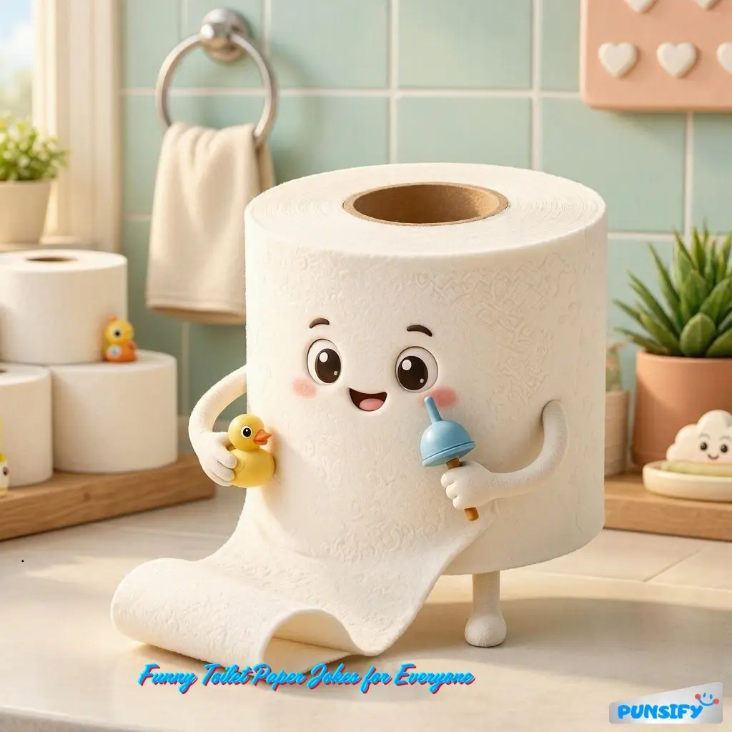 197+ Hilarious Toilet Paper Jokes for Endless Laughs and Giggles