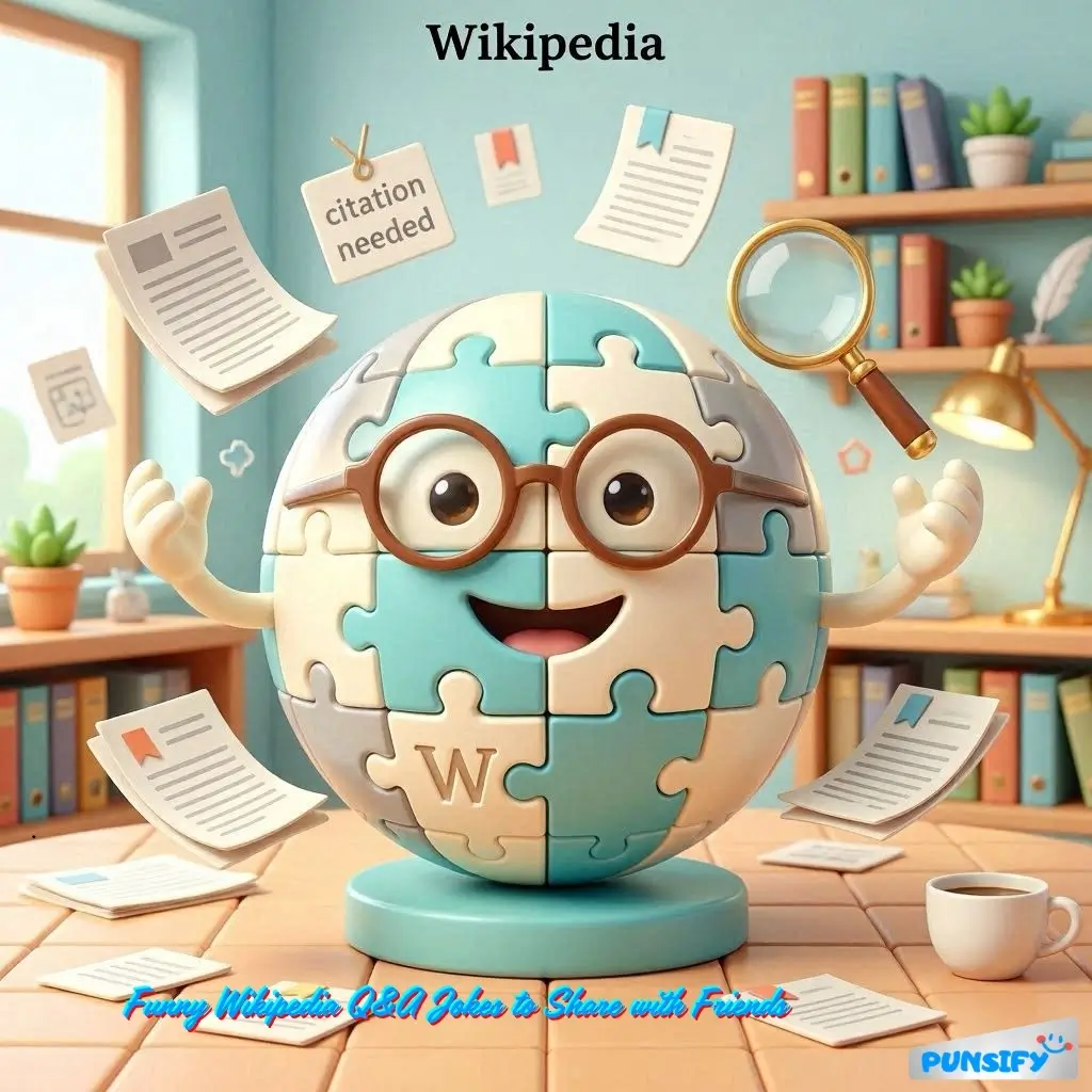 169+ Hilarious Wikipedia Jokes & Puns That Will Make You Smile and Laugh