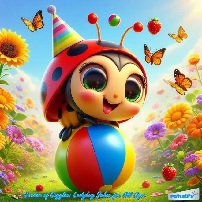Garden of Giggles Ladybug Jokes for All Ages