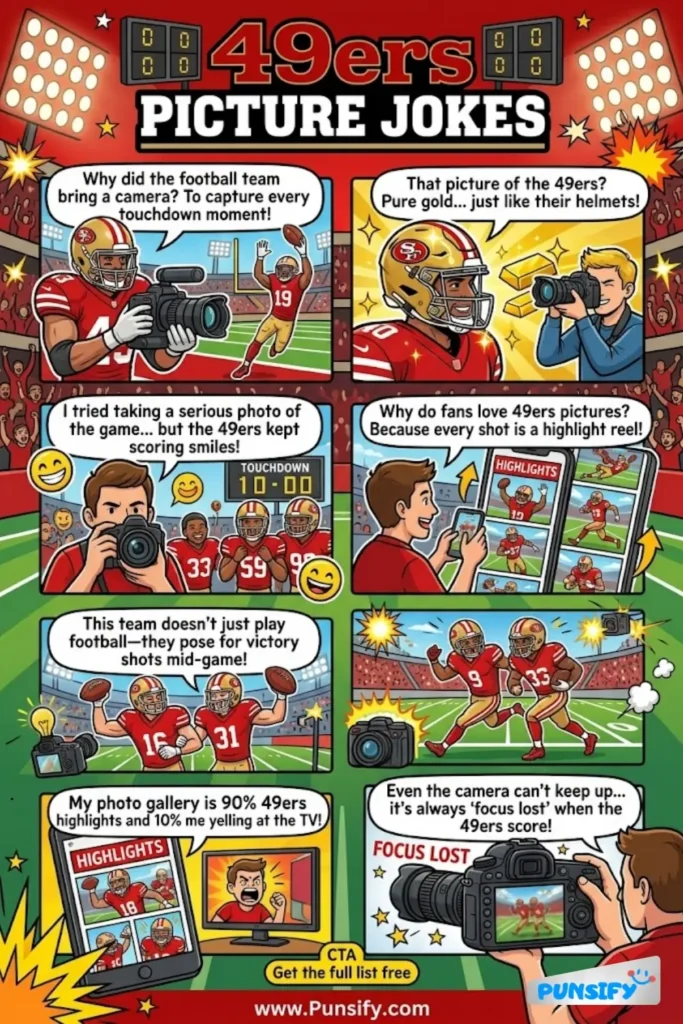 165+ Hilarious 49er Picture Jokes That Will Tackle Your Funny Bone!