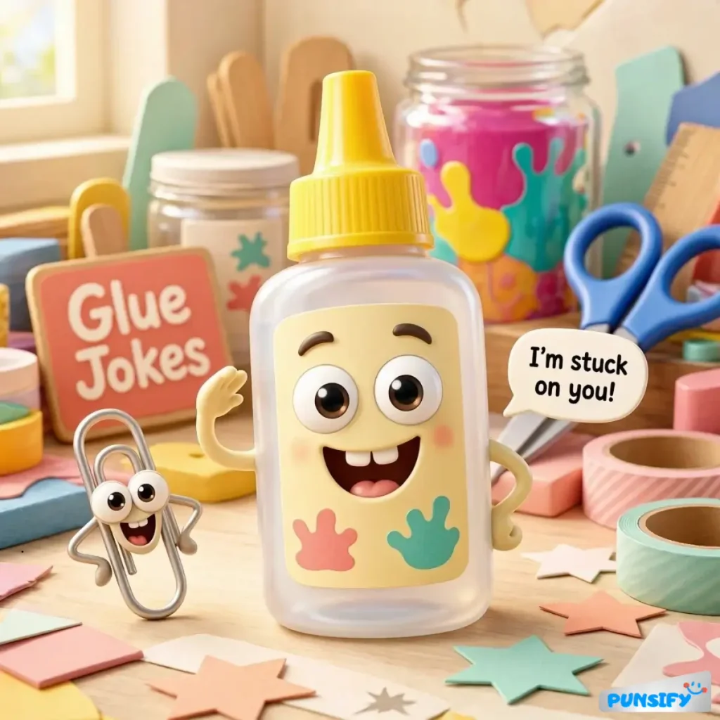 Glue Jokes