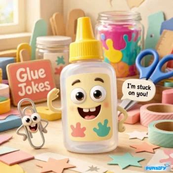 185+ Sticky Situations and Laughs with Glue Jokes Galore