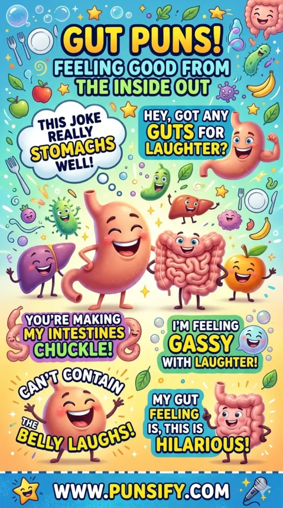 159+ Hilarious Gut Puns That Will Tickle Your Funny Bone and Delight
