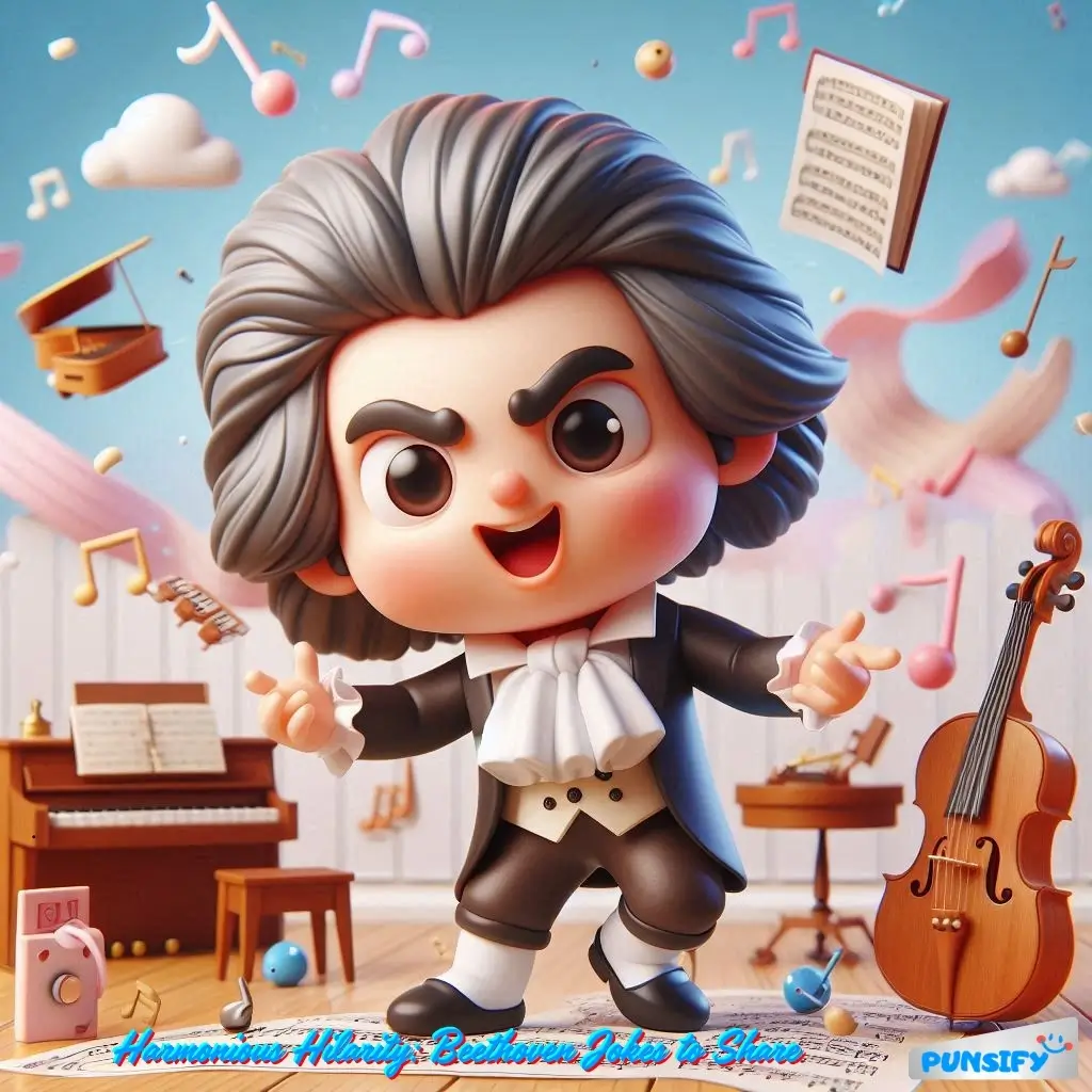169+ Harmonious Hilarity in Beethoven Jokes and Puns that Strike a Chord