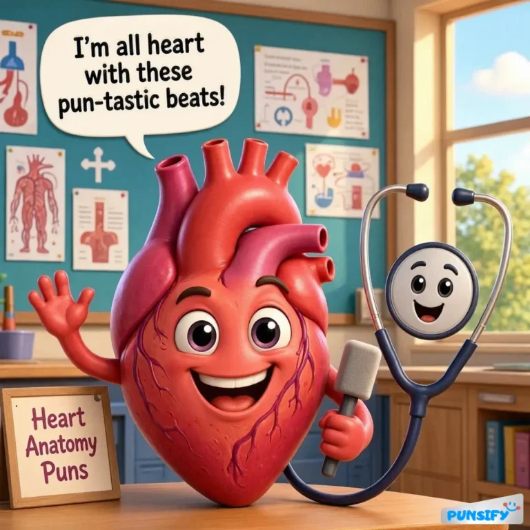 Heart Anatomy Puns
