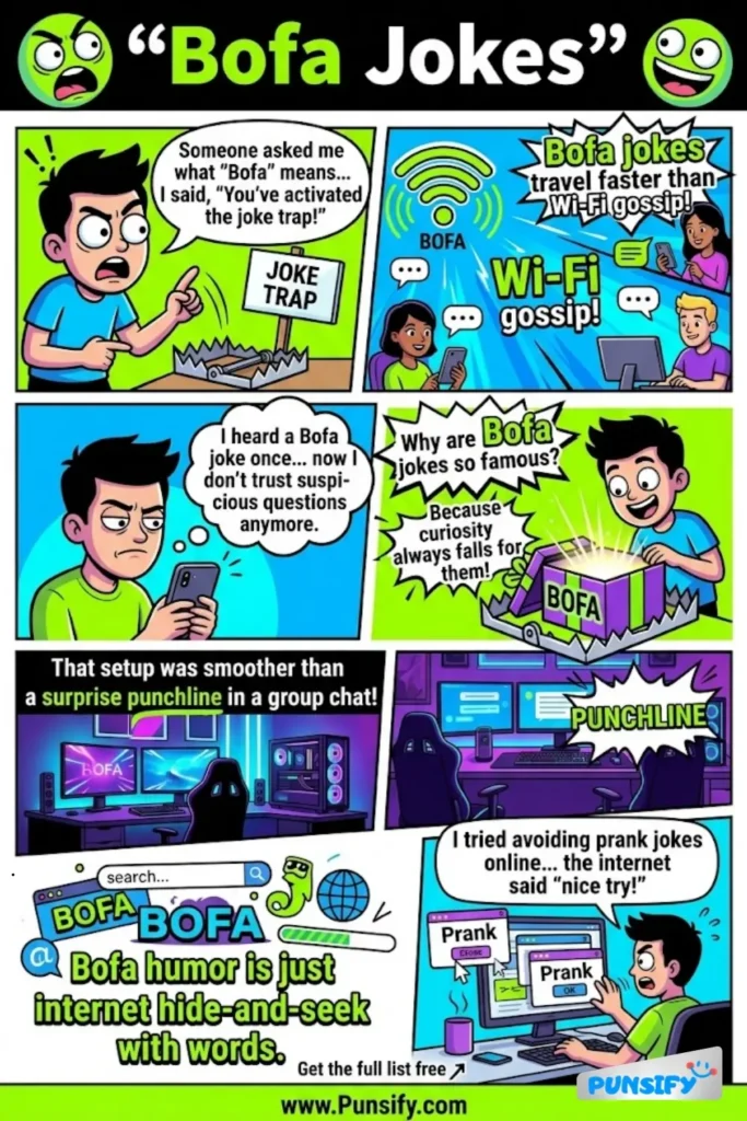 163+ Giggles Galore with Bofa Jokes and Puns to Tickle Your Funny Bone