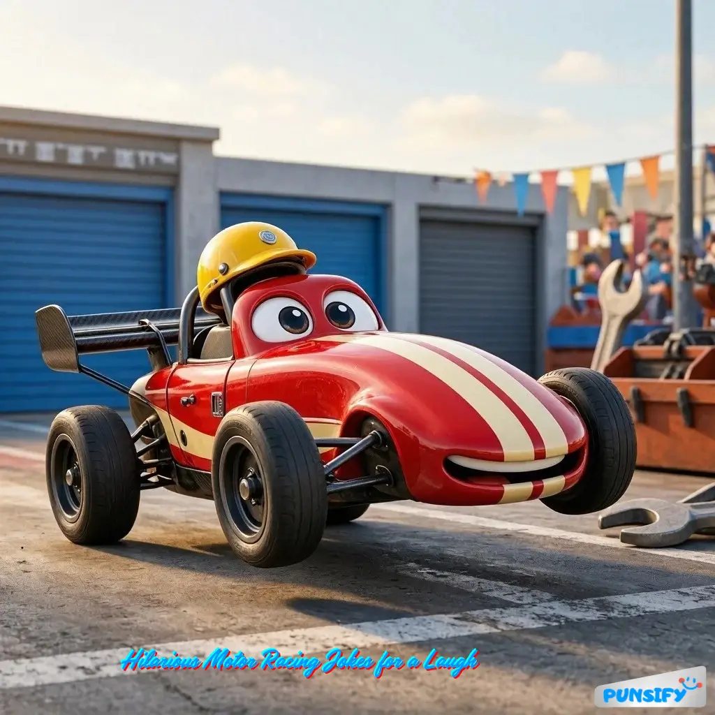 189+ Motor Racing Jokes to Fuel Your Laughter and Fun in 2026