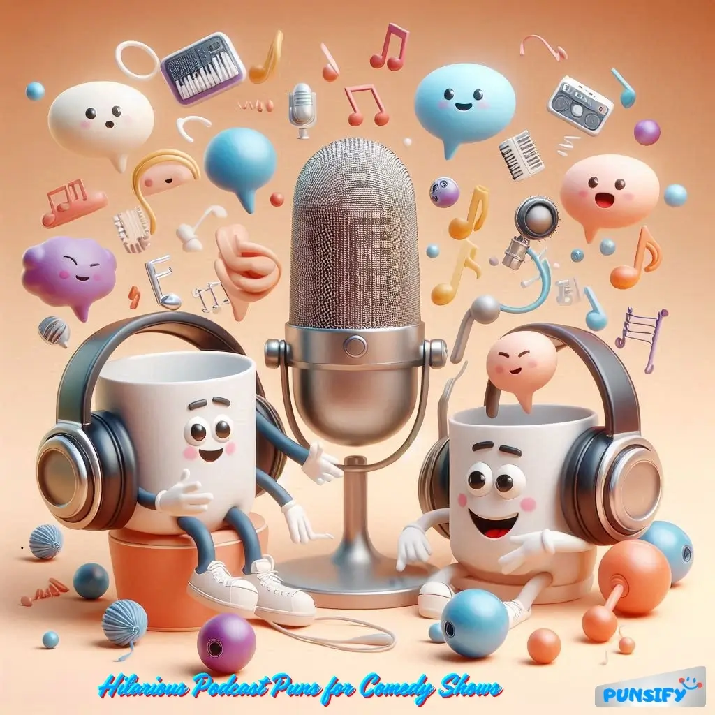 197+ Hilarious Podcast Puns and Jokes to Elevate Your Show and Spark Joy