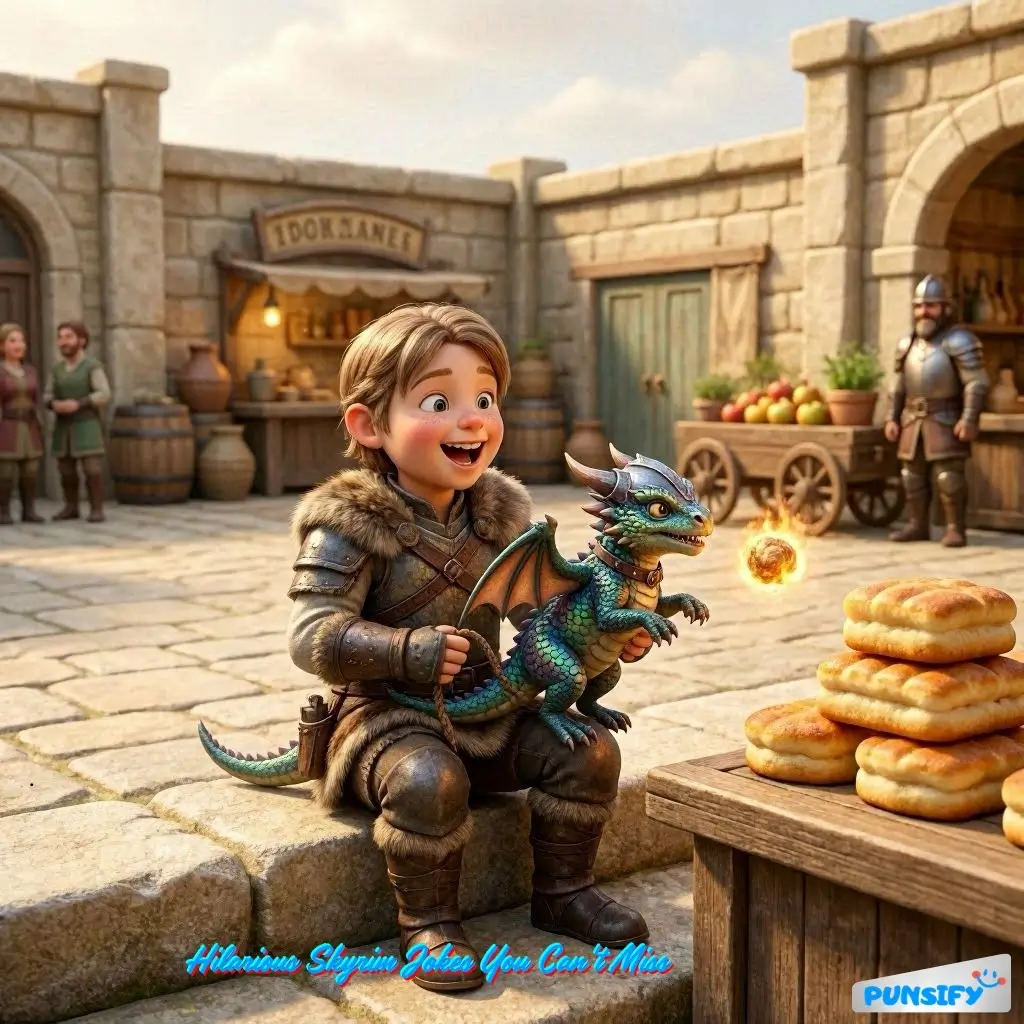 193+ Hilarious Skyrim Jokes & Puns That Will Make You Laugh Like a Dragon