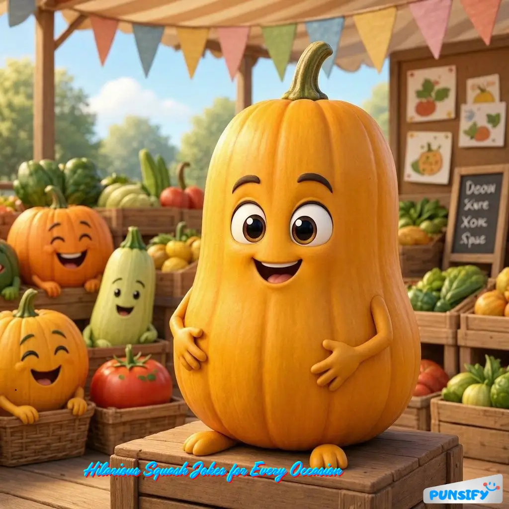 169+ Hilarious Squash Jokes That Serve Up Laughter for Everyone